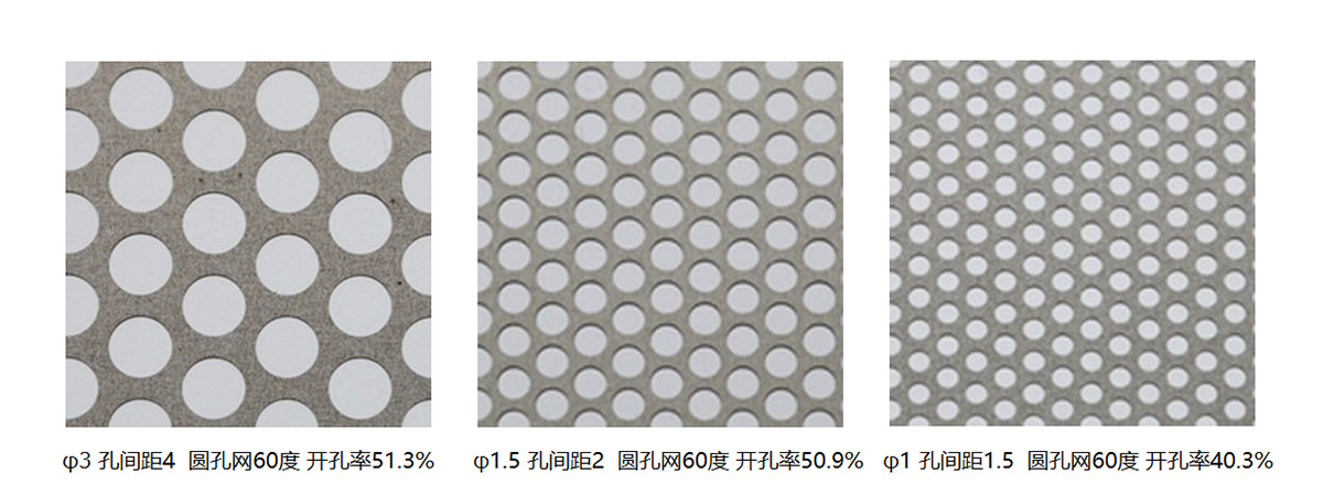 精密打孔傳送鋼帶 (DP型) 打孔樣式